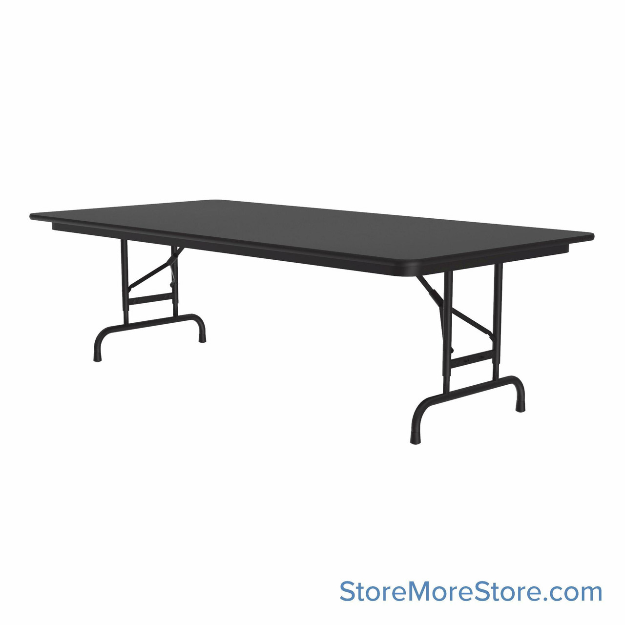 Adjustable Folding Tables, 72" W x 36" D