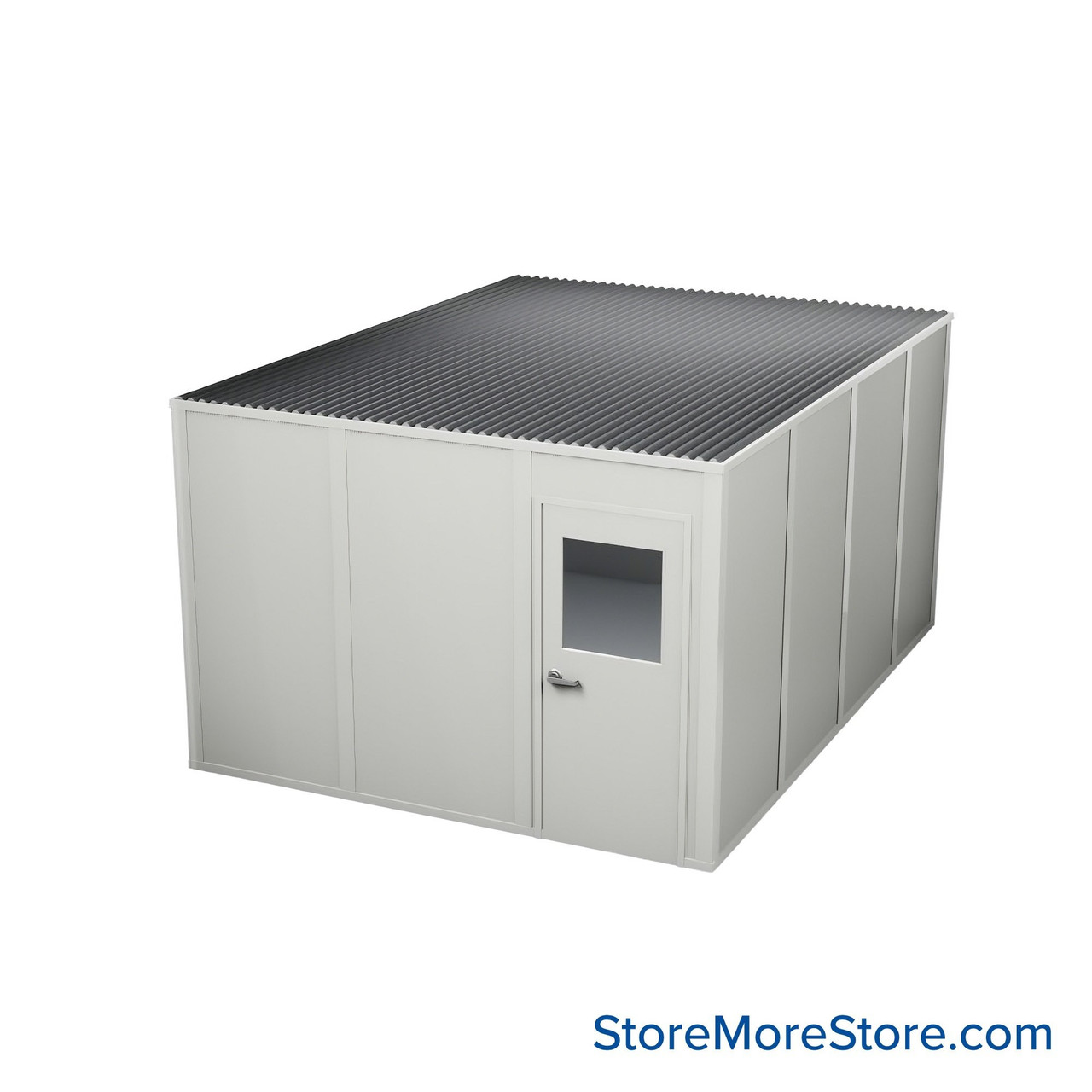 Modular Inplant Office, 145.25" W x 193.25" D x 96" H, 2 Walls