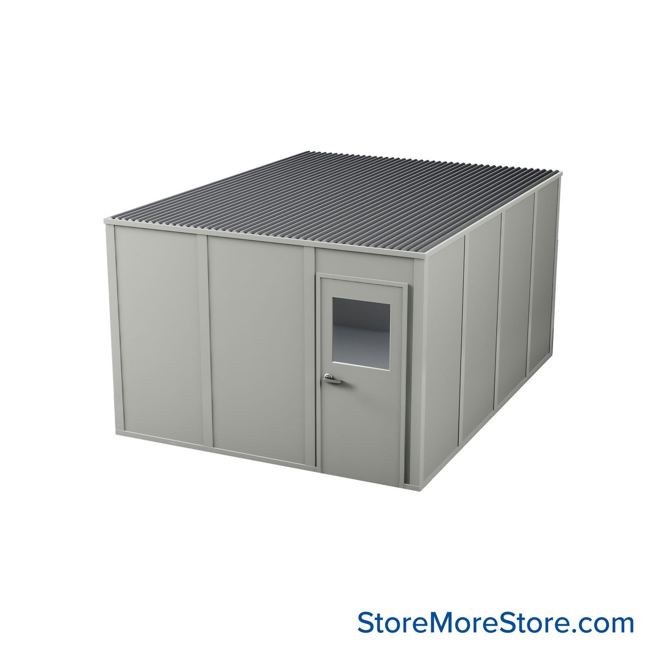 Modular Inplant Office, 148.5" W x 196.5" D x 96" H, 4 Walls
