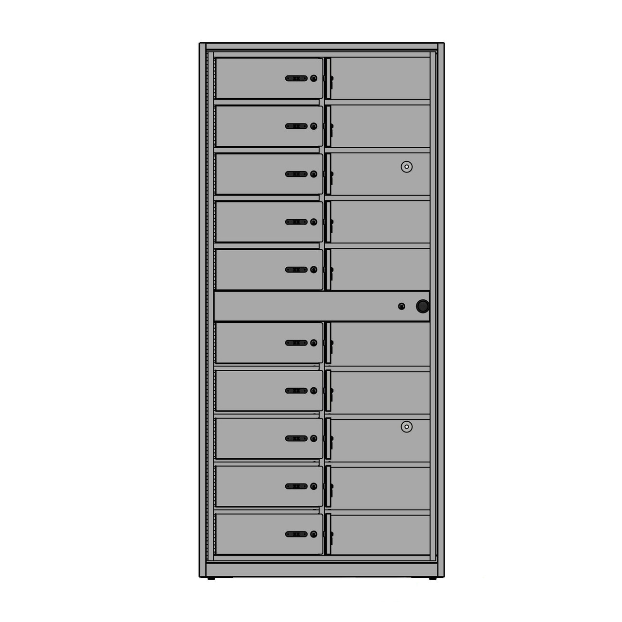 Weapons Storage Cabinets, Handgun Only, Low Security