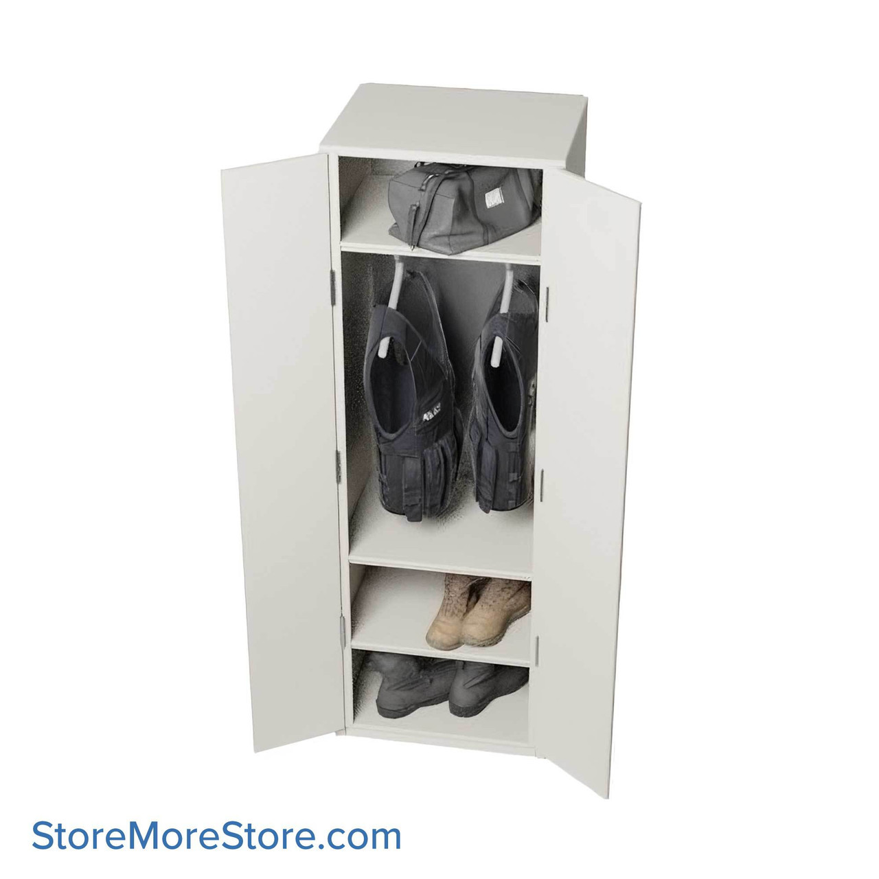 Police Gear Racks, 30" Wide