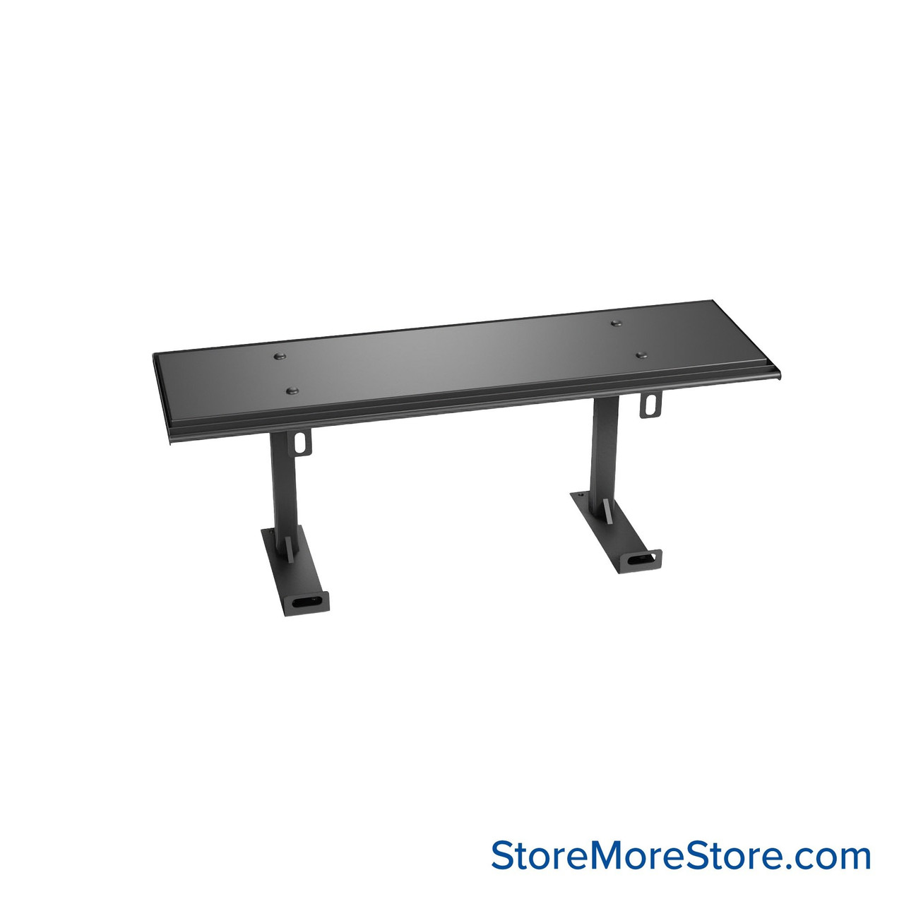 Prisoner Restraint Bench, 36" W x 14" D x 17.75" H, No Backrest