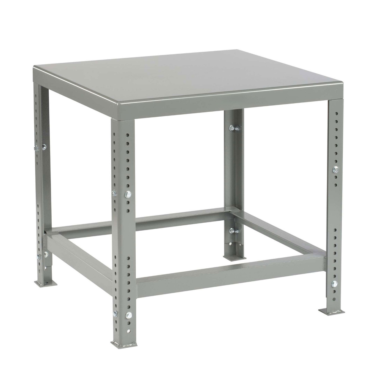 Industrial Machine Table, 22" W x 30" D x 37" H, 1 Shelf