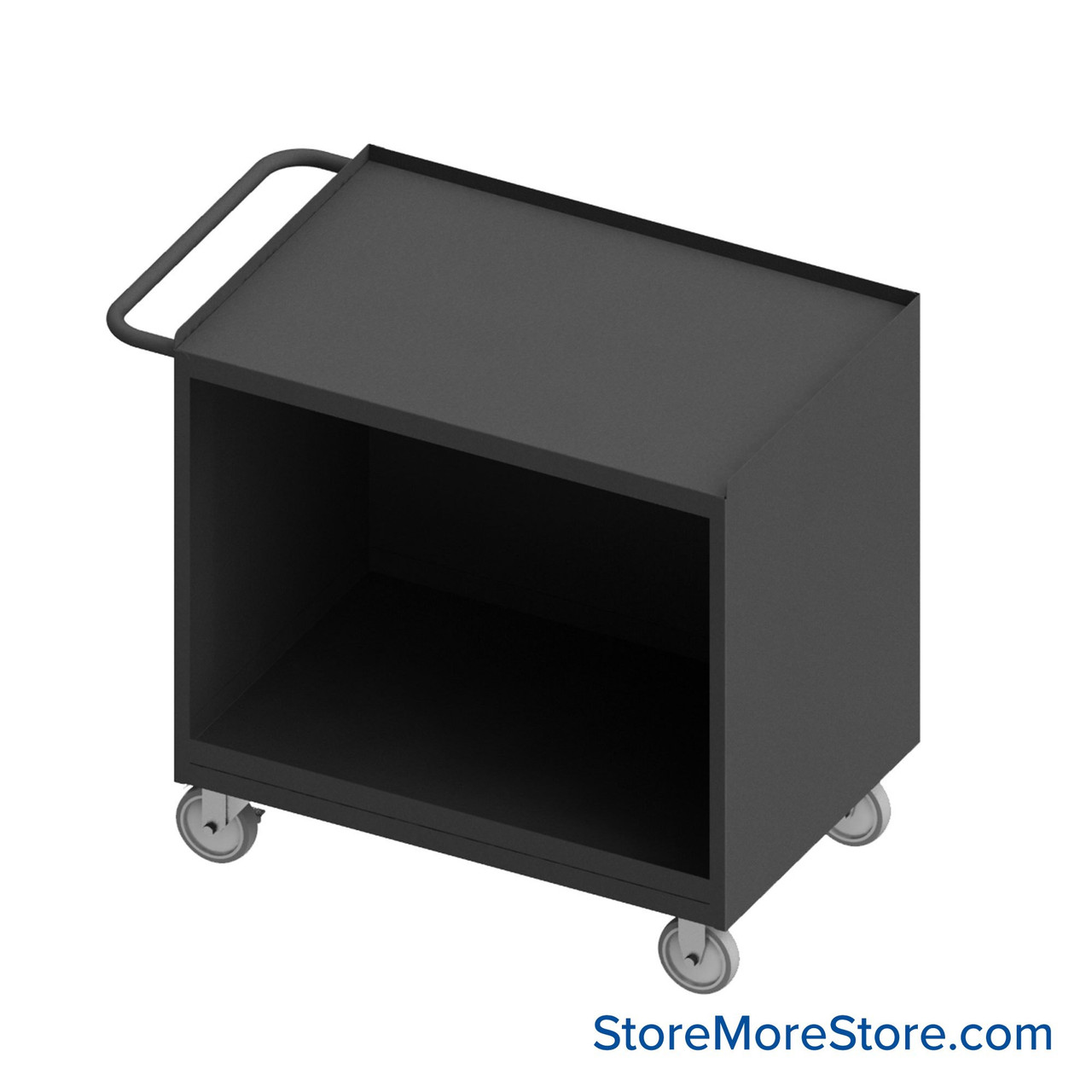 Mobile Workbench Cart, 42.25" W x 36.5" H, Steel, No Drawers/ No Shelf
