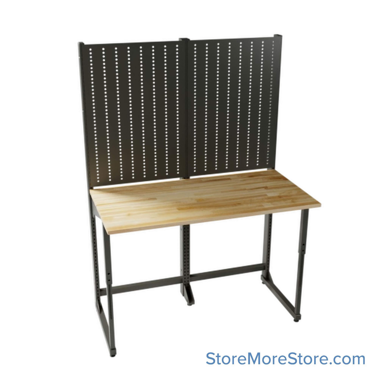Gunsmith Workbench For Armorers, 60" Wide, Maple Butcher Block