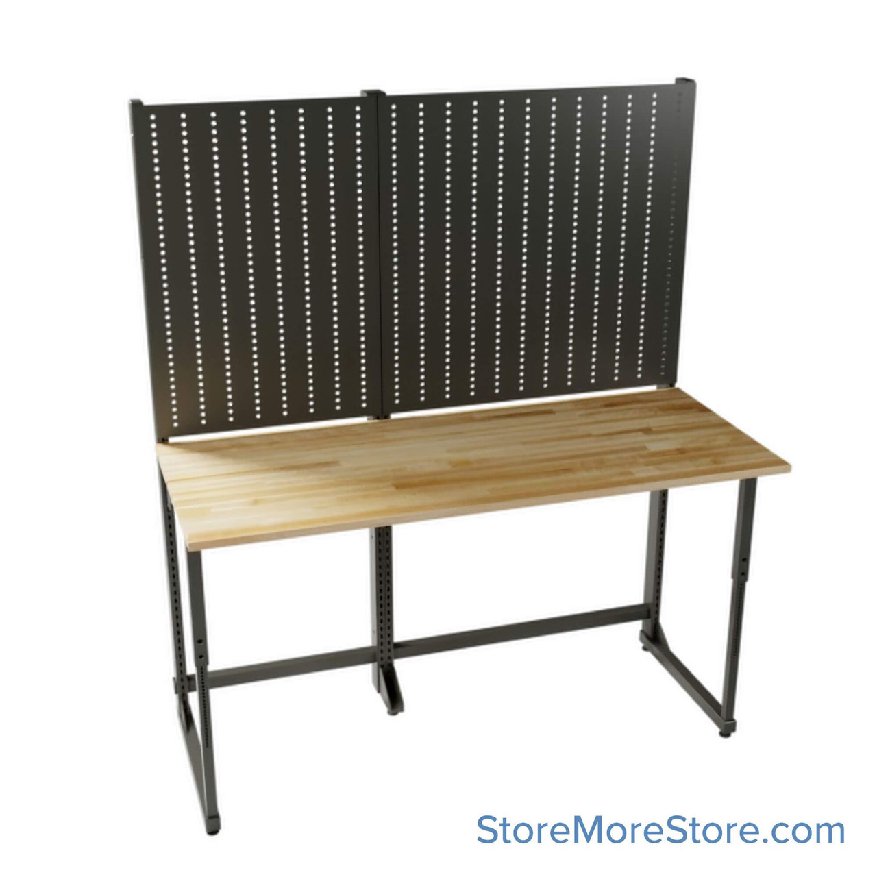 Gunsmith Workbench For Armorers, 72" Wide, Maple Butcher Block