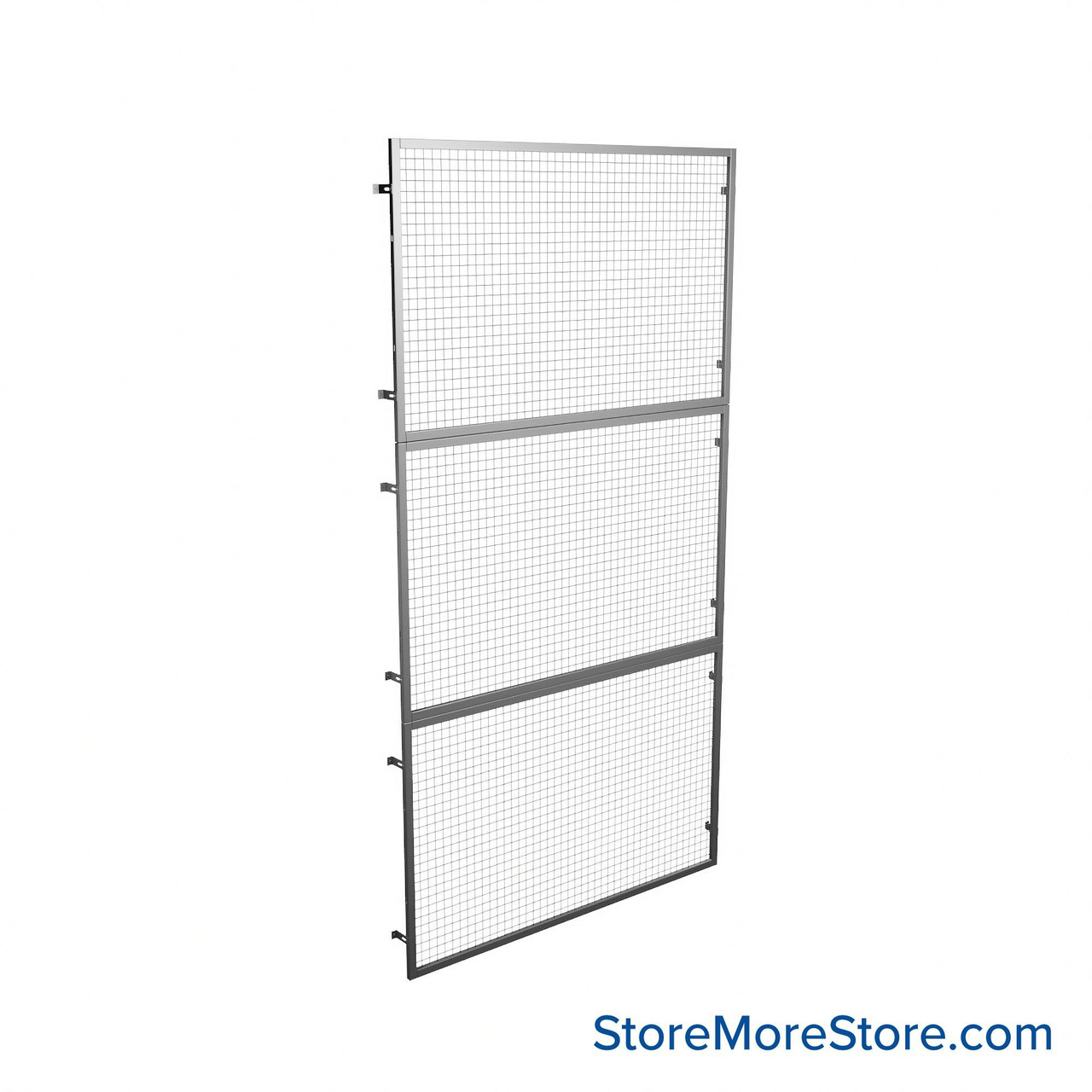 Pallet Rack Backing, 96" W x 180" H, 4-6" Offset Brackets