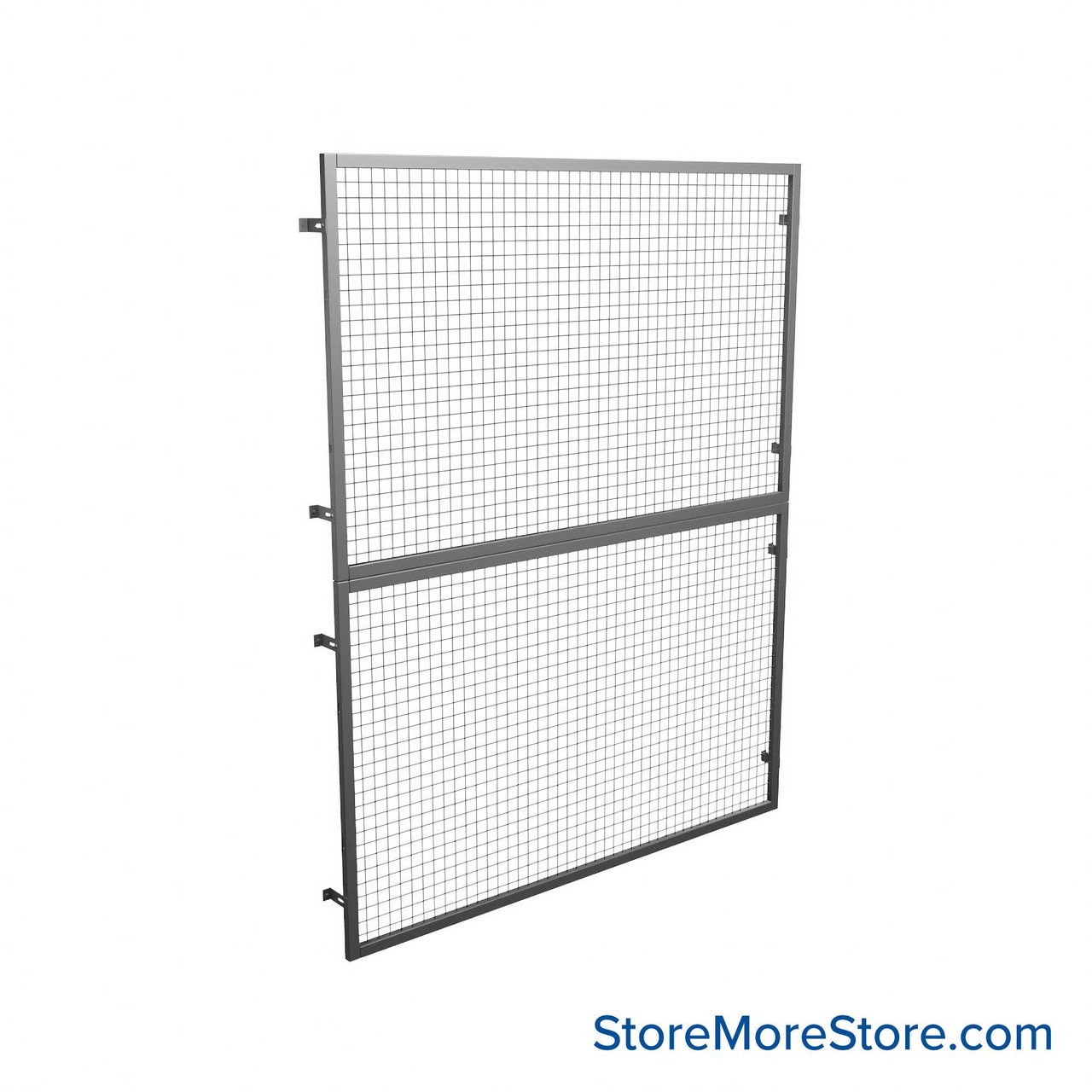 Pallet Rack Backing, 84" W x 120" H, 4-6" Offset Brackets