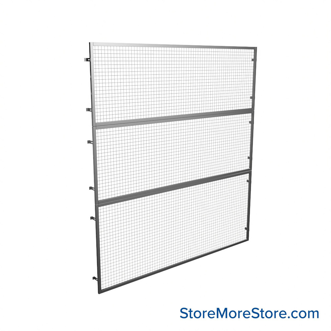 Pallet Rack Backing, 144" W x 156" H, 4-6" Offset Brackets