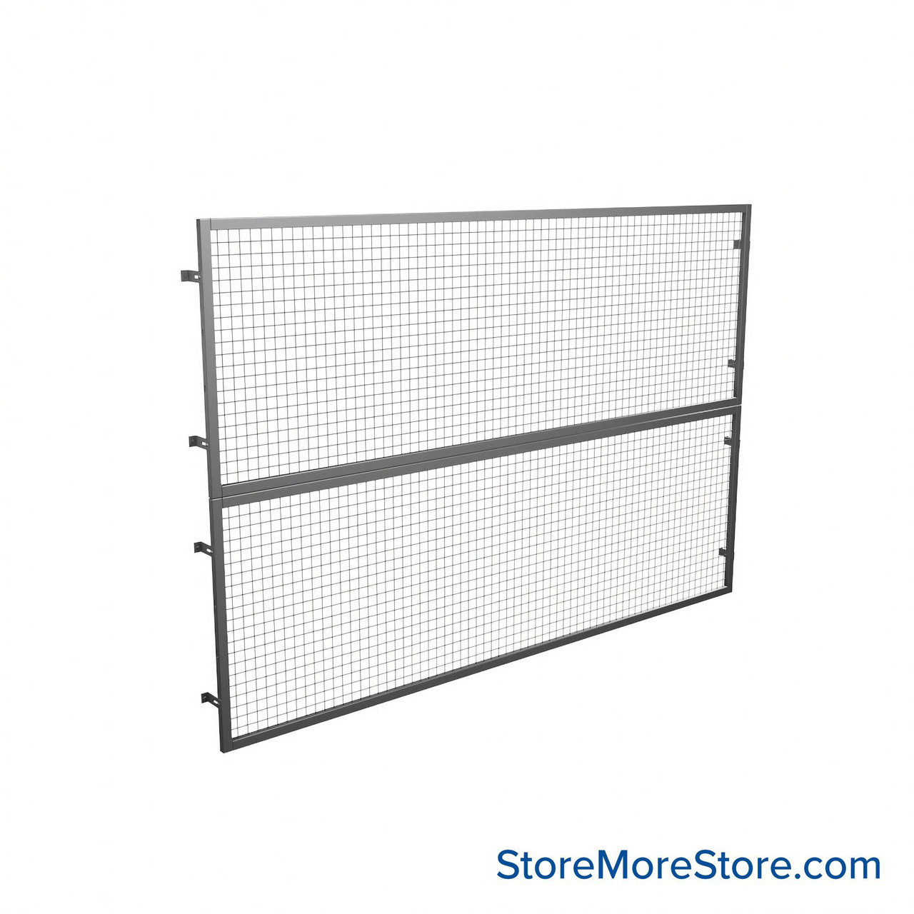 Pallet Rack Backing, 108" W x 96" H, Flush Mount Brackets