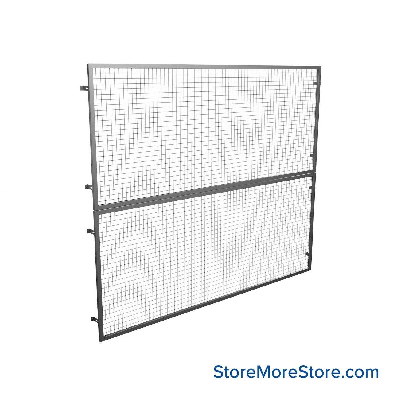 Pallet Rack Backing, 108" W x 120" H, 4-6" Offset Brackets