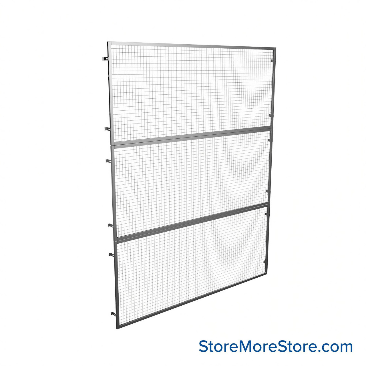 Pallet Rack Backing, 144" W x 180" H, Flush Mount Brackets