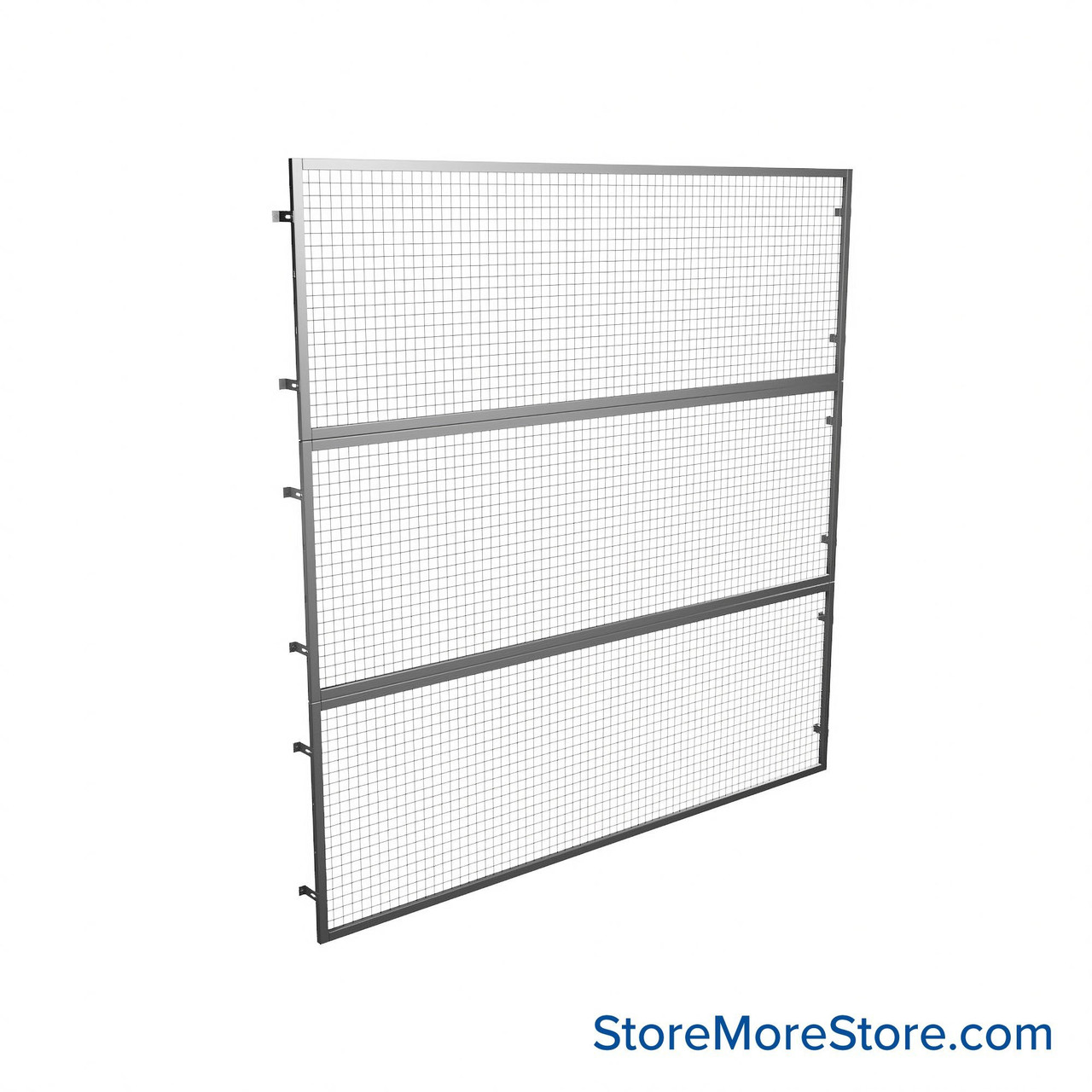 Pallet Rack Backing, 108" W x 144" H, Flush Mount Brackets