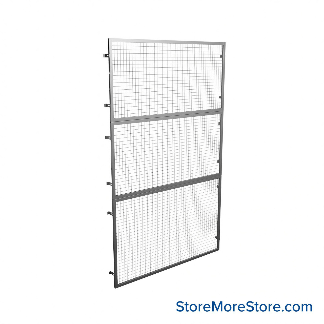 Pallet Rack Backing, 84" W x 156" H, 4-6" Offset Brackets