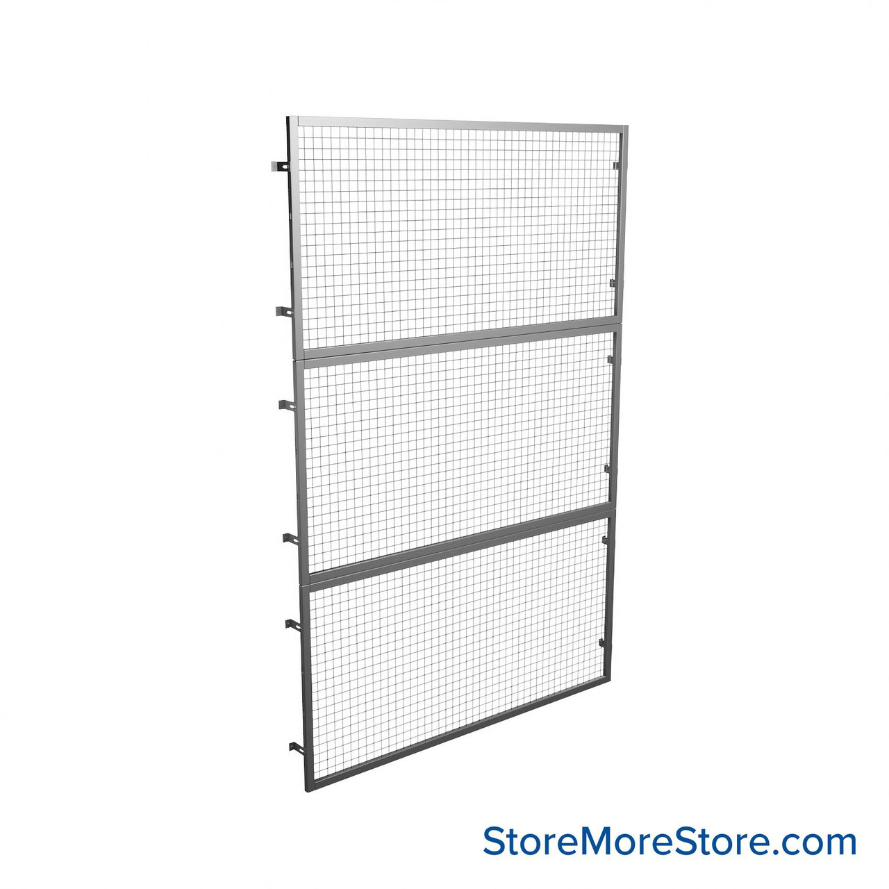 Pallet Rack Backing, 96" W x 144" H, 4-6" Offset Brackets