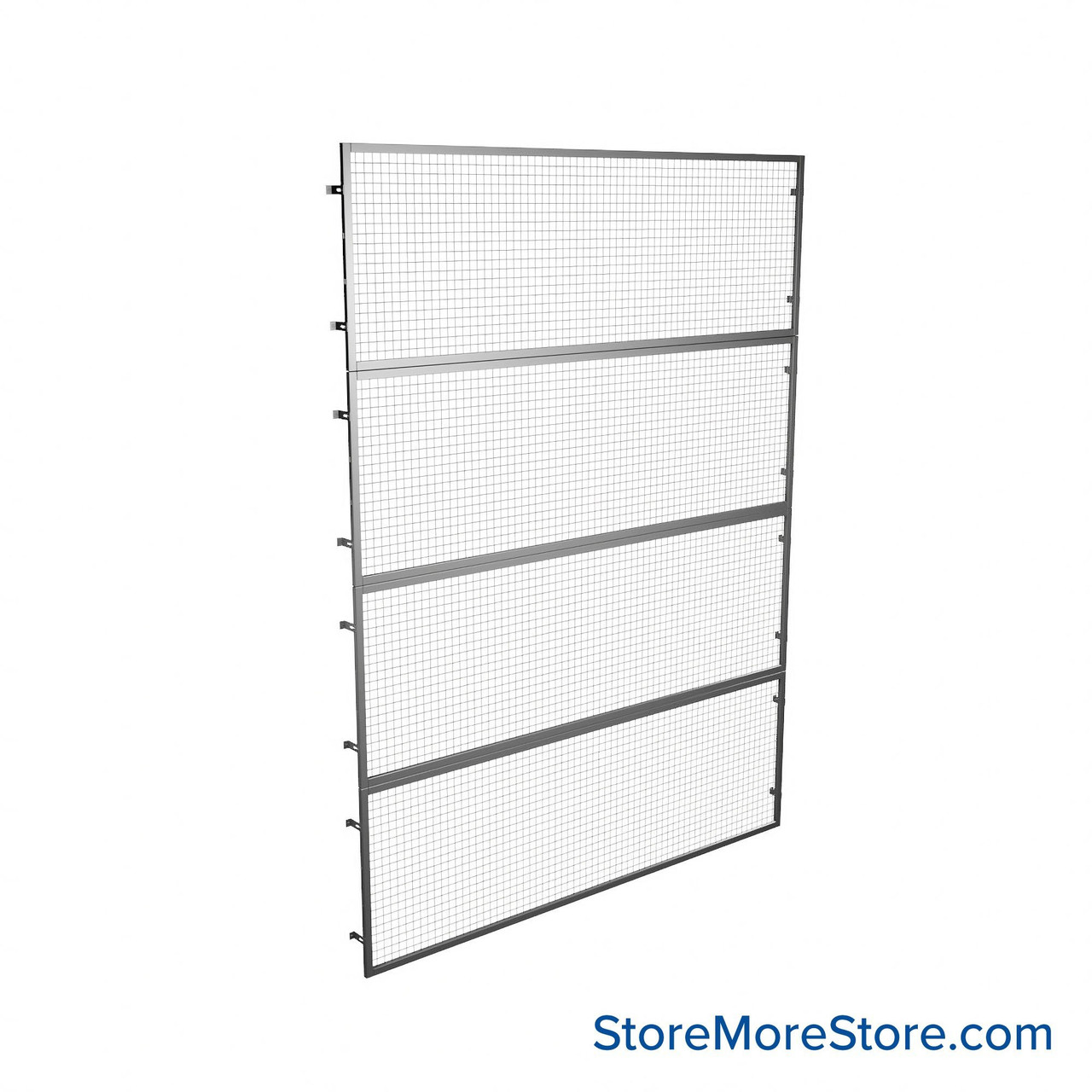 Pallet Rack Backing, 144" W x 192" H, Flush Mount Brackets
