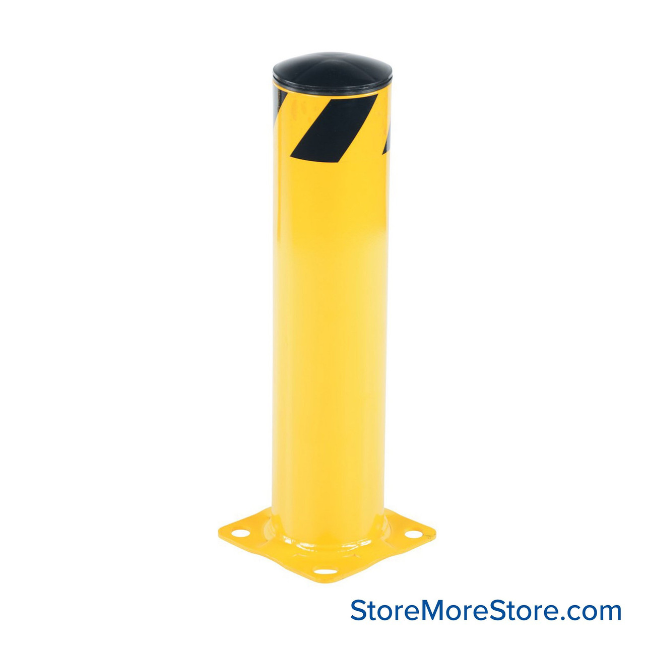 Safety Bollard Post, 24" High, 5.5" Pipe Diameter