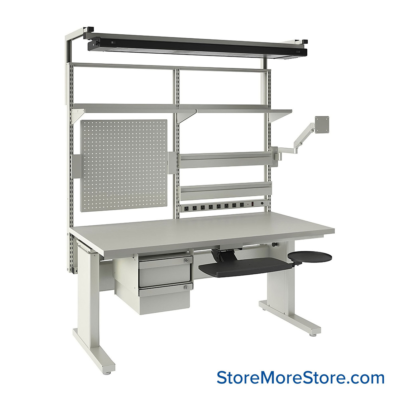 Tech Bench, Heavy-Duty Capacity, Electric Motor