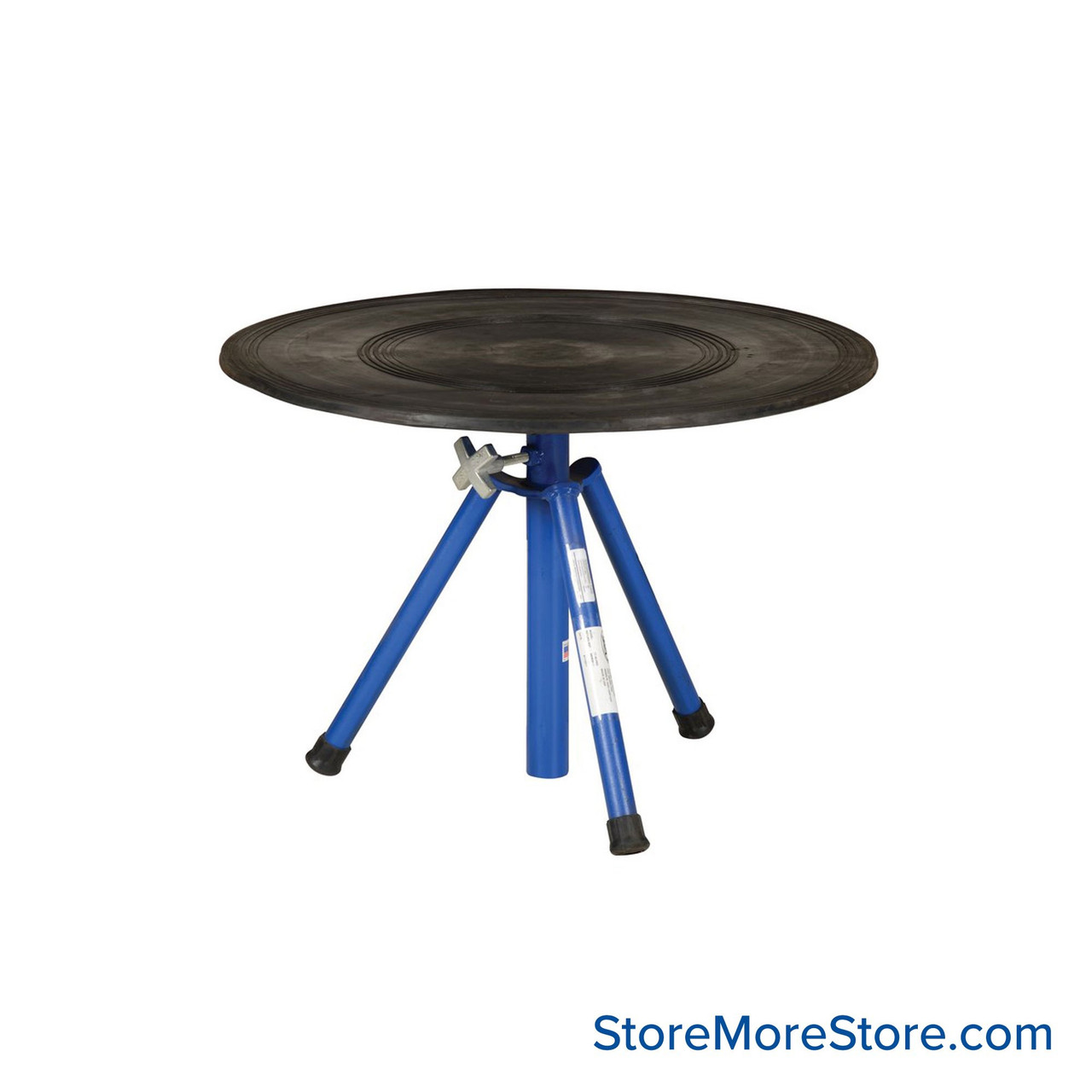 Manual Turntable, 30" W x 30" D x 23" H, Turn Knob Height Adjustment