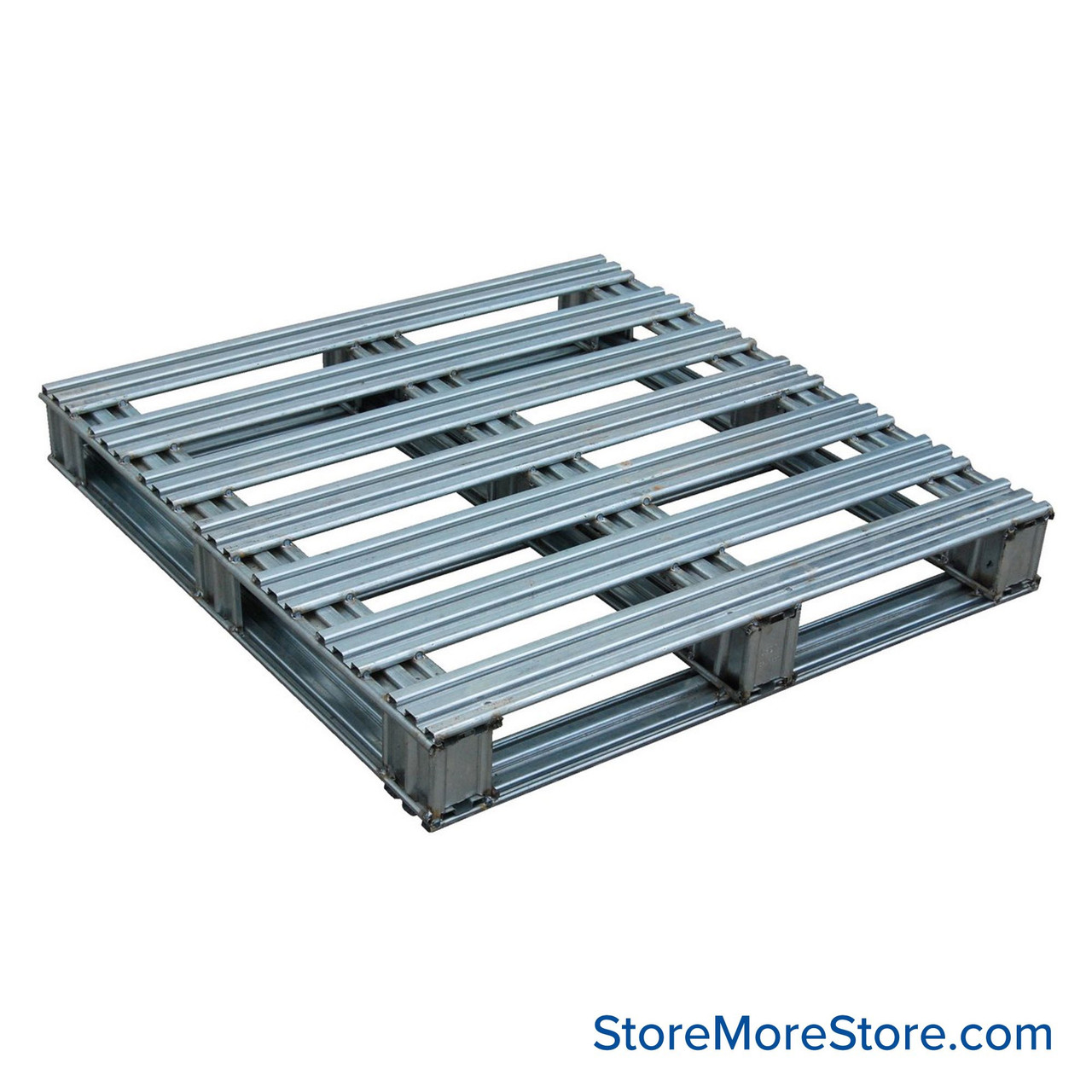 Galvanized Steel Pallet, 36" W x 36" D