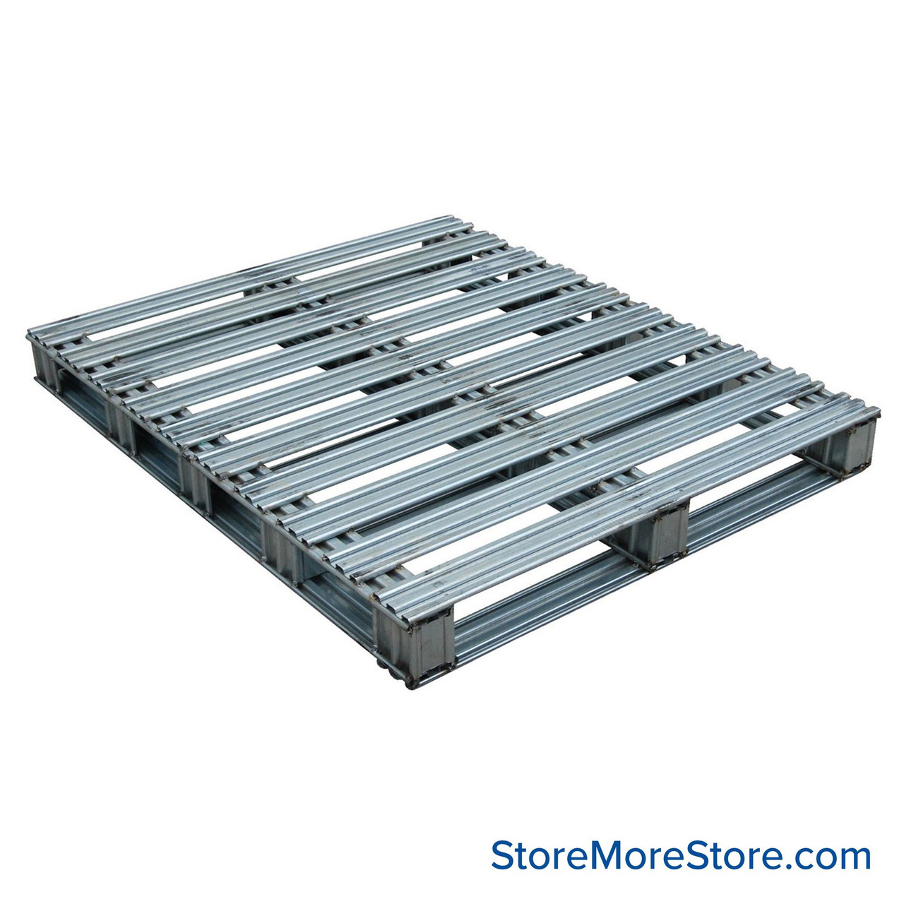 Galvanized Steel Pallet, 40" W x 48" D