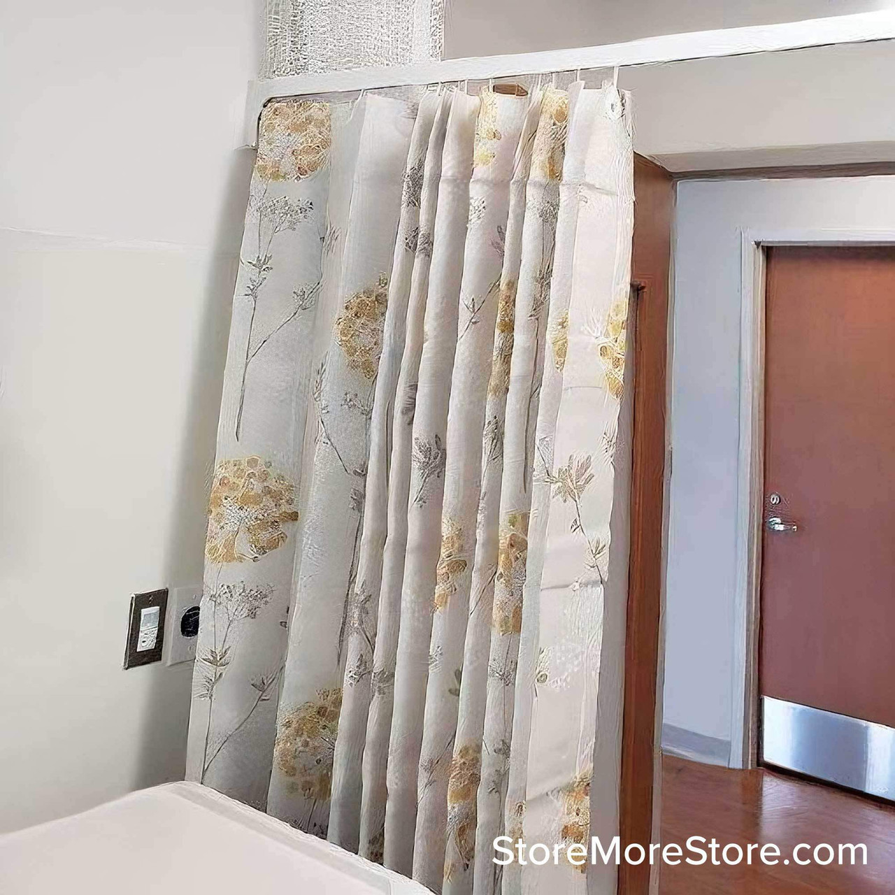 Hospital Divider Curtains, 96" Wide, Curtain Only (10-Pack), Antimicrobial Recycleable Curtain