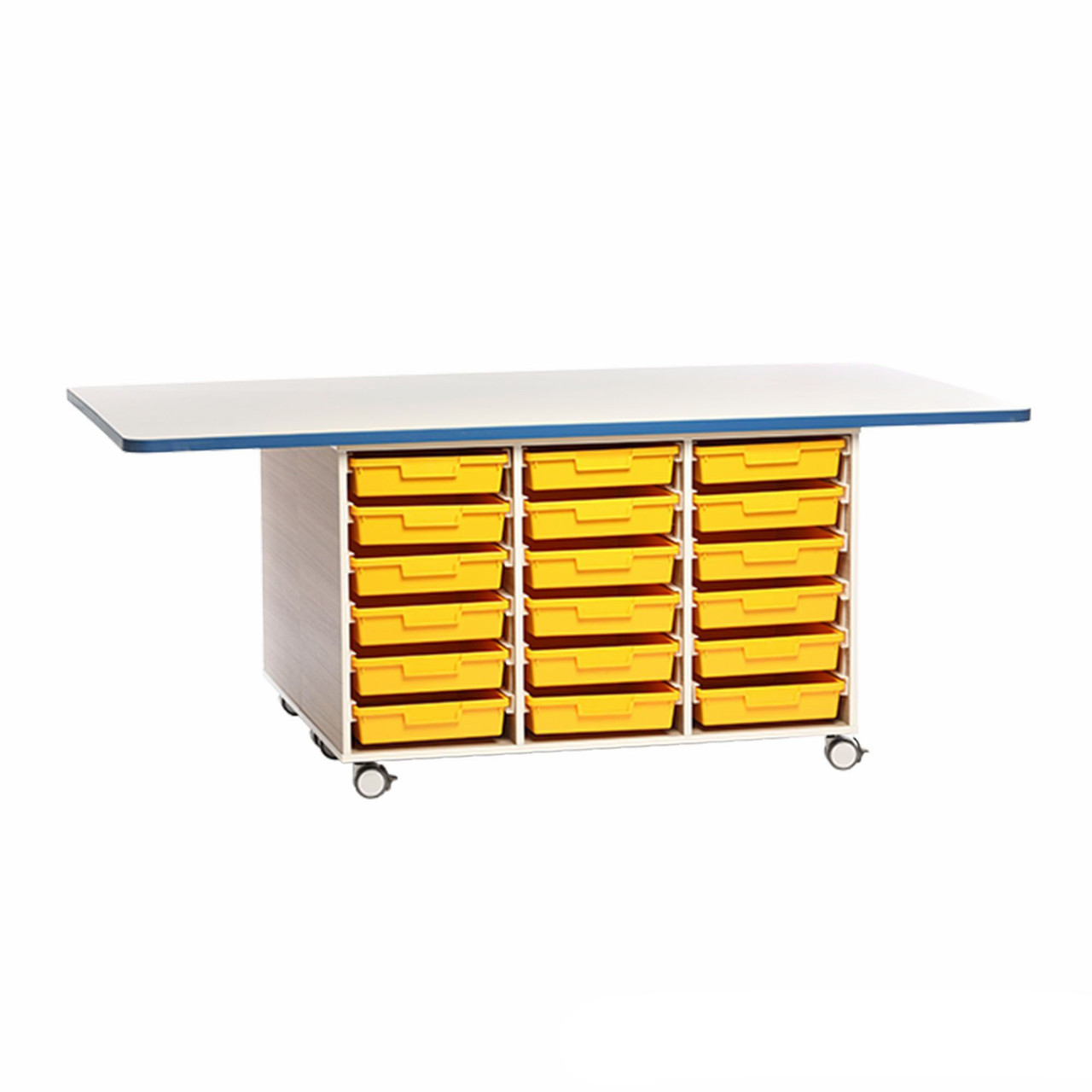 Mobile STEM Stations, 72" W x 40" D x 29" H, 36 Trays