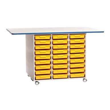 Mobile STEM Stations, 72" W x 40" D x 41" H, 54 Trays