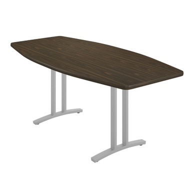 Conference Room Meeting Tables, 96" W x 42" D, Boat Shaped