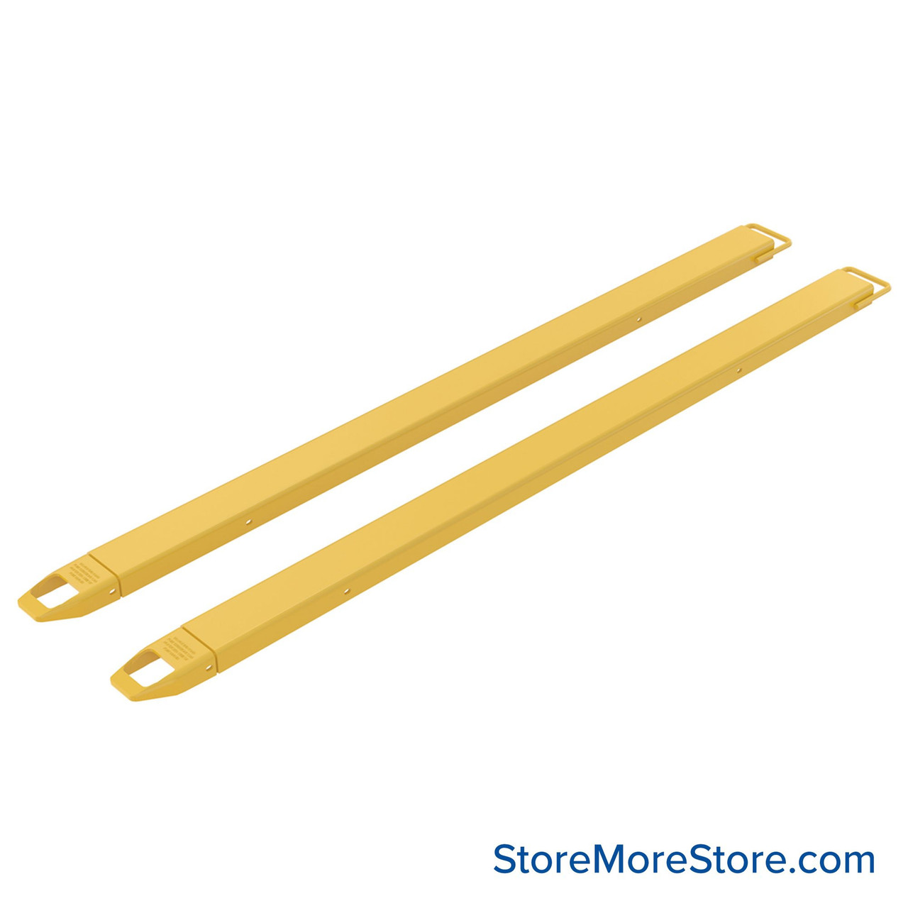 Forklift Extension Forks, 4.5" W x 96" D x 2" H
