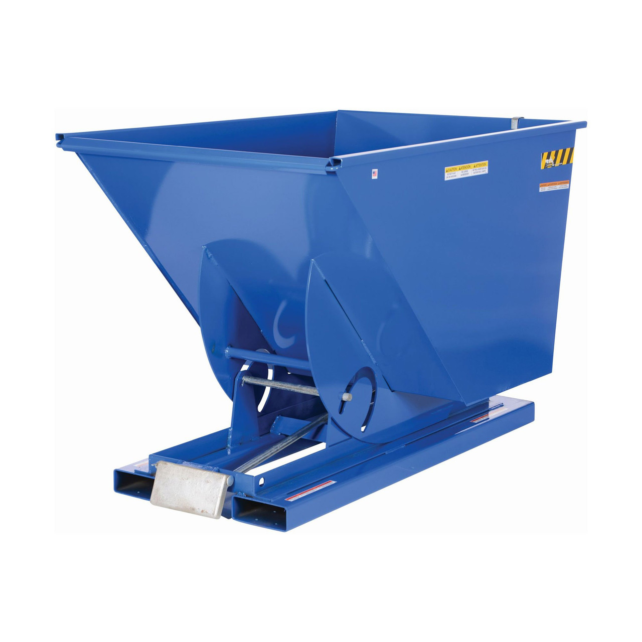 Forklift Trash Hopper, 43.5" W x 68.5" D x 51.75" H, 6000 lbs