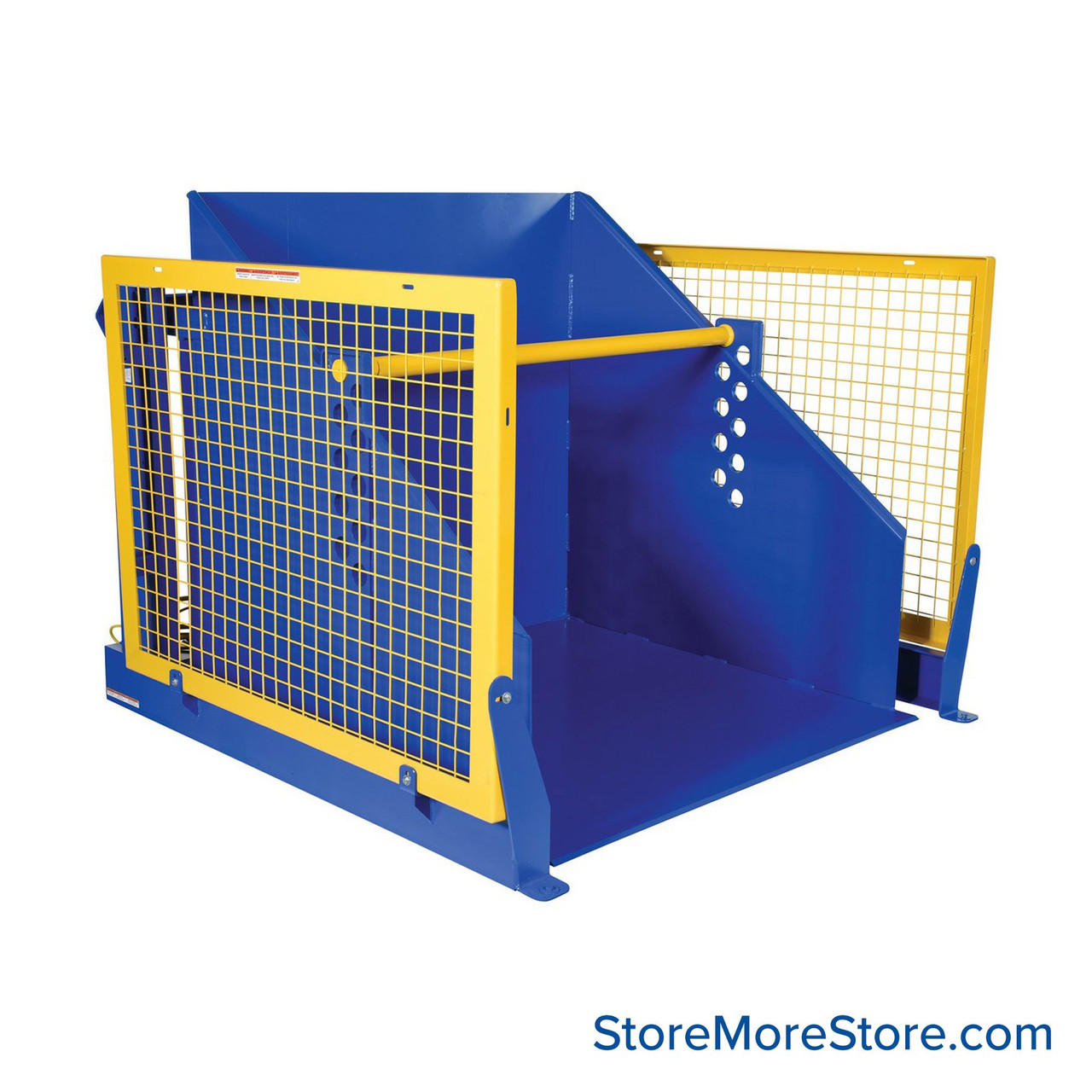 Hydraulic Box Dumper, 53.25" High, 2000 lbs
