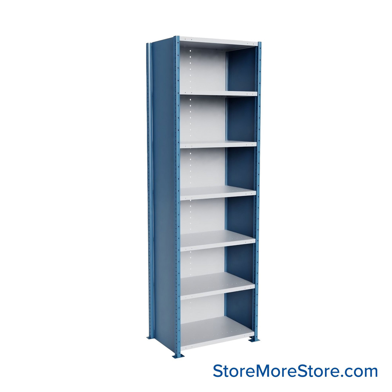 Heavy Duty Shelving, 36" W x 24" D x 87" H, Extra Heavy-Duty Closed Shelving
