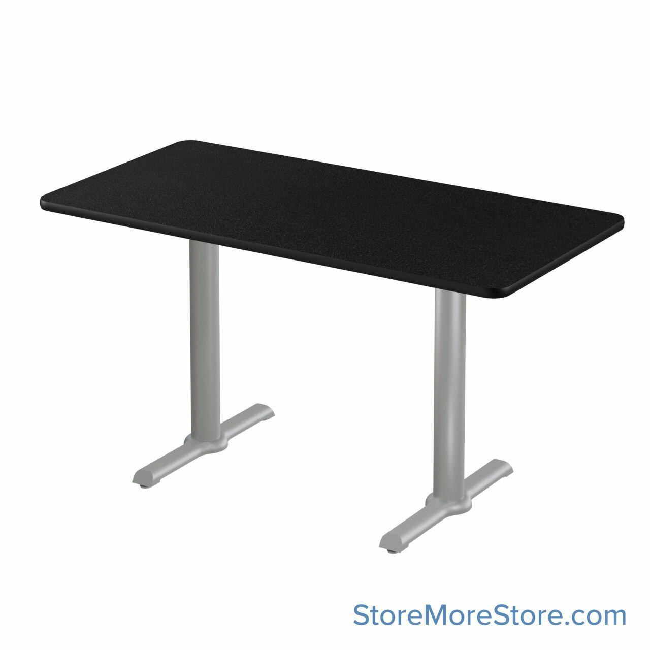 Breakroom Tables, 60" W x 30" D x 29" H, Rectangular Shaped, T-Base Base