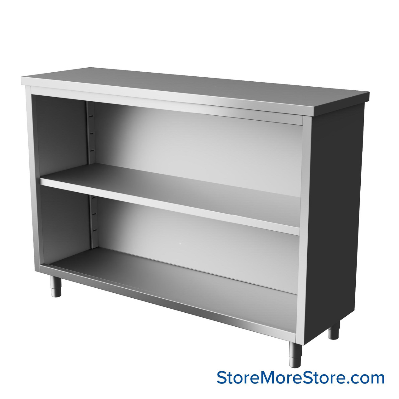 Stainless Steel Counter Height Work Table, 48" Wide
