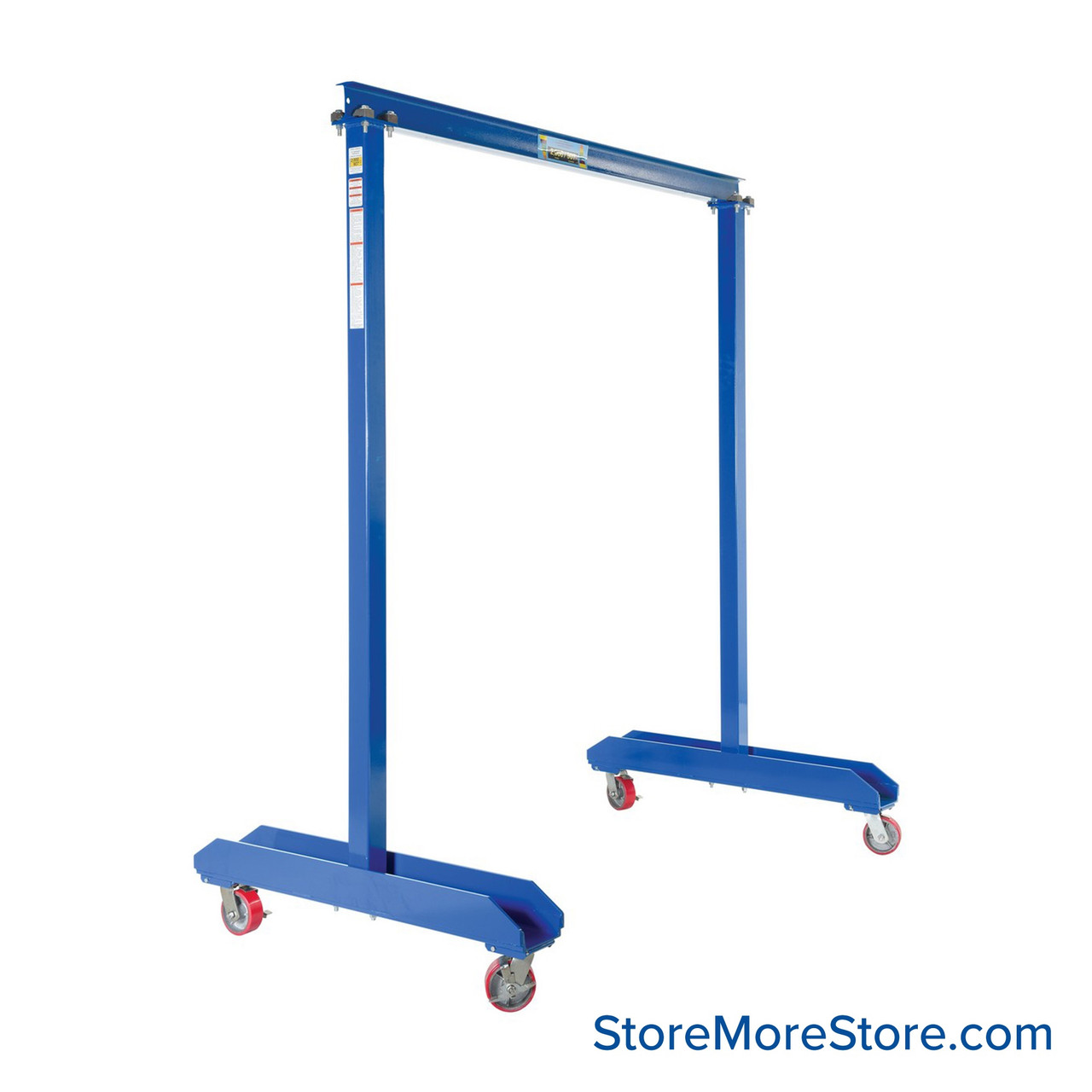 Light Duty Gantry Crane, 2000 lbs
