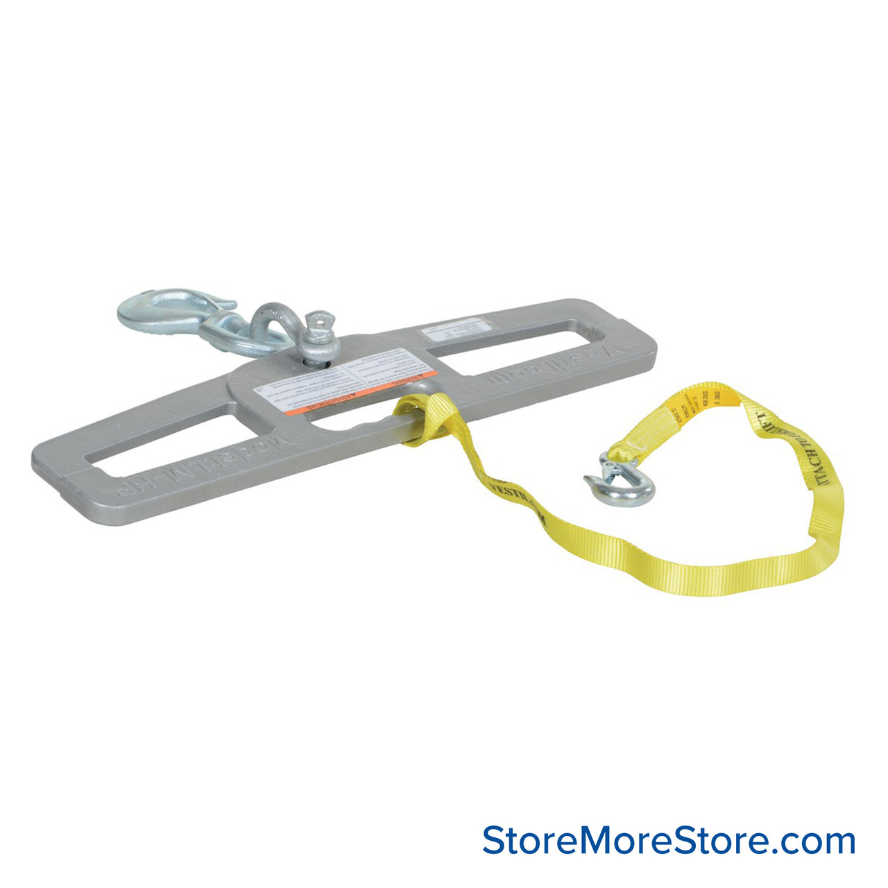 Forklift Hoist Attachment, Swivel Hook Type, 6,000 lbs