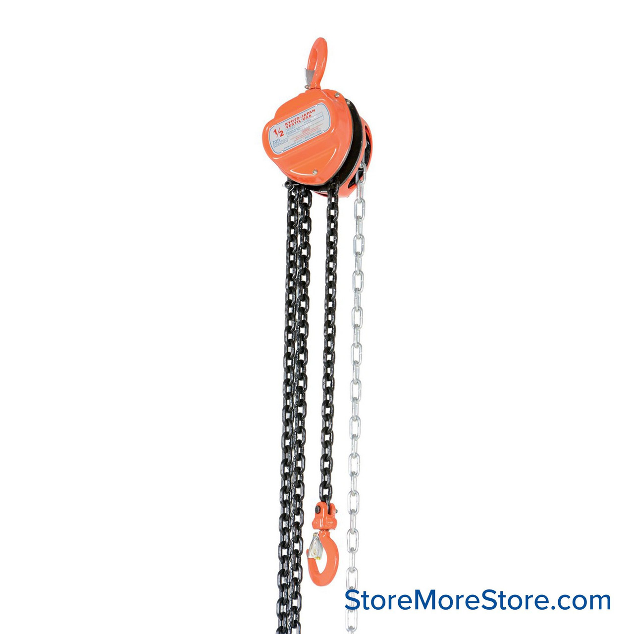 Manual Chain Hoist, 15" Lift