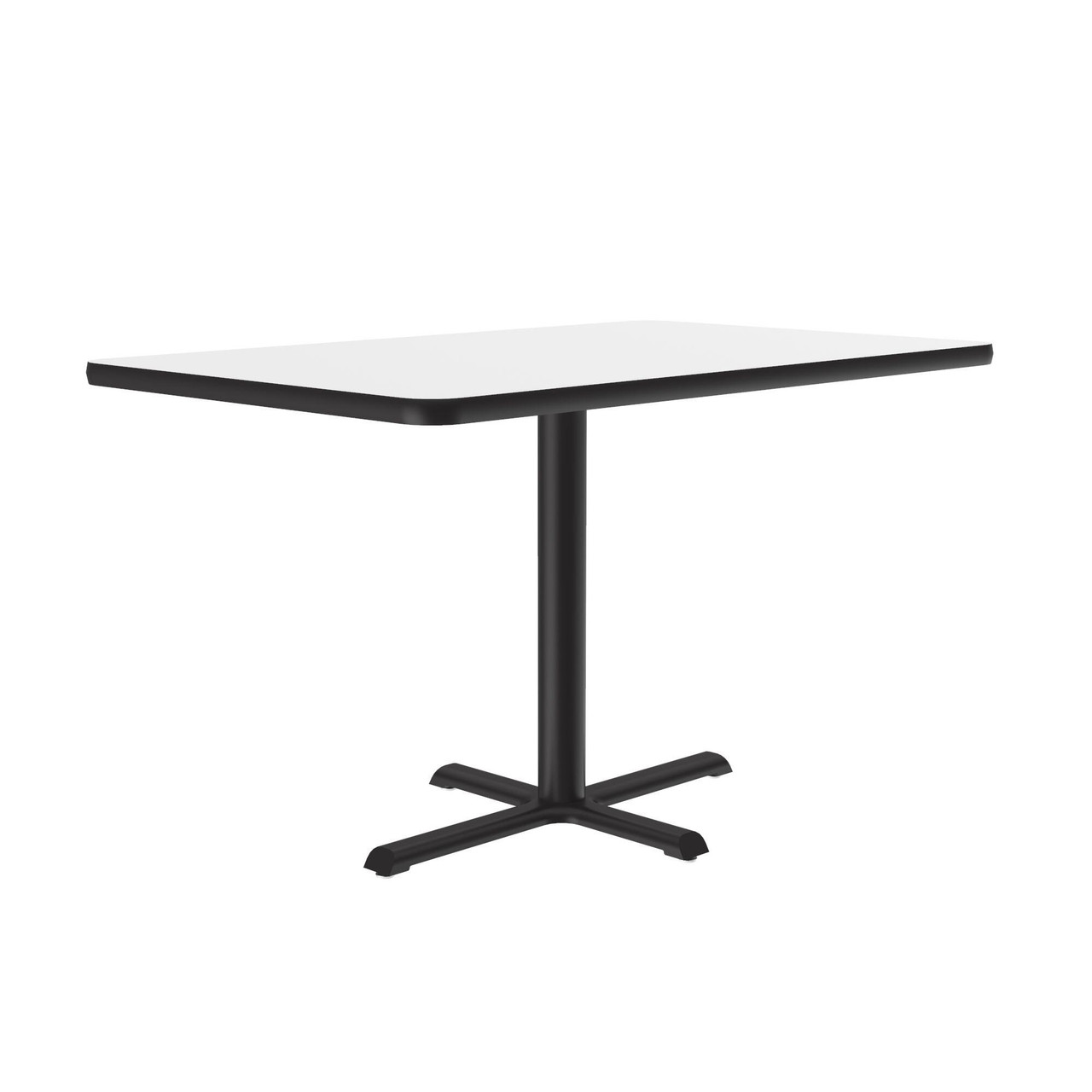 Dry Erase Tables, 42" W x 30" D x 29" H, 30x42" Top, Cross Base