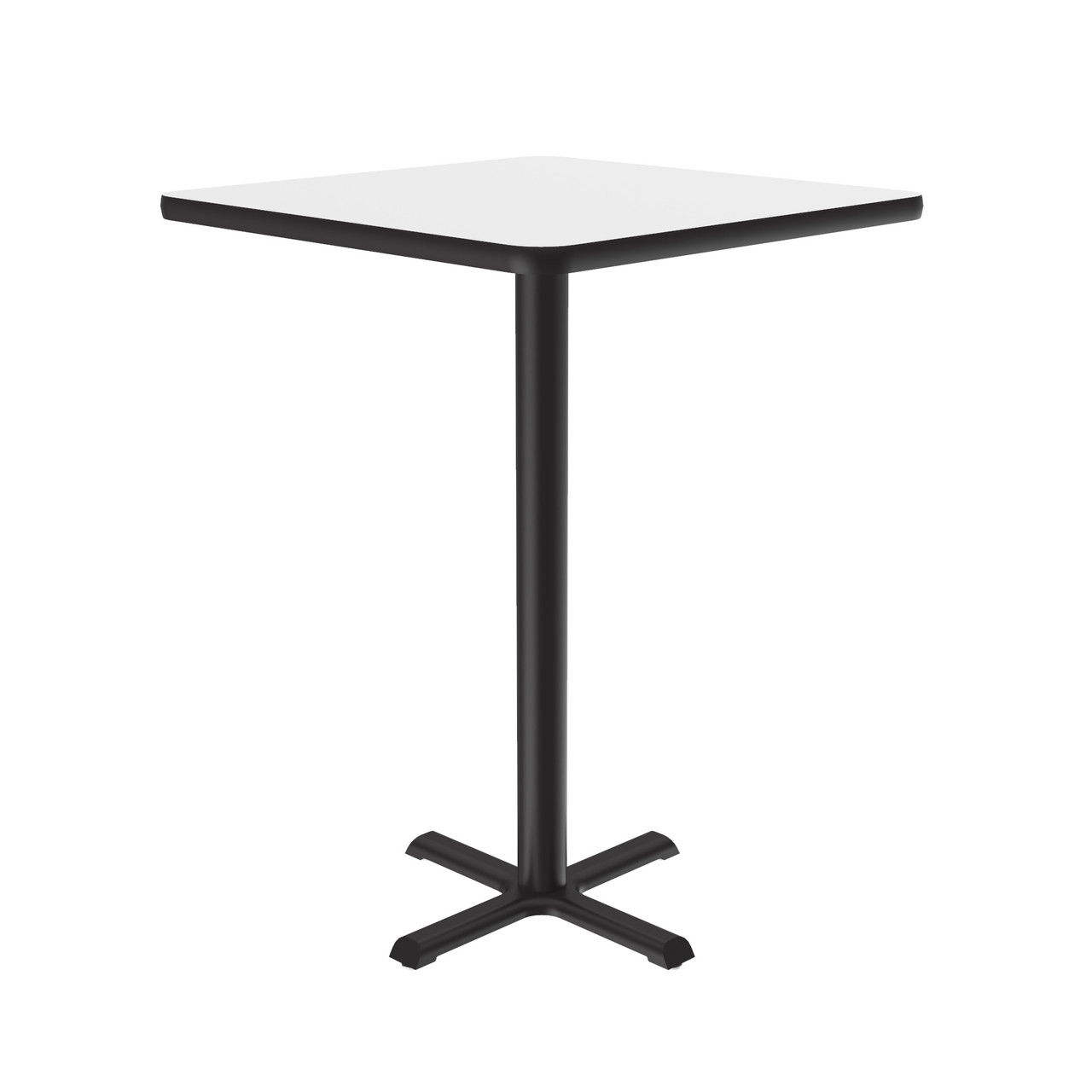 Dry Erase Tables, 42" W x 42" D x 42" H, 42" Square Top, Cross Base