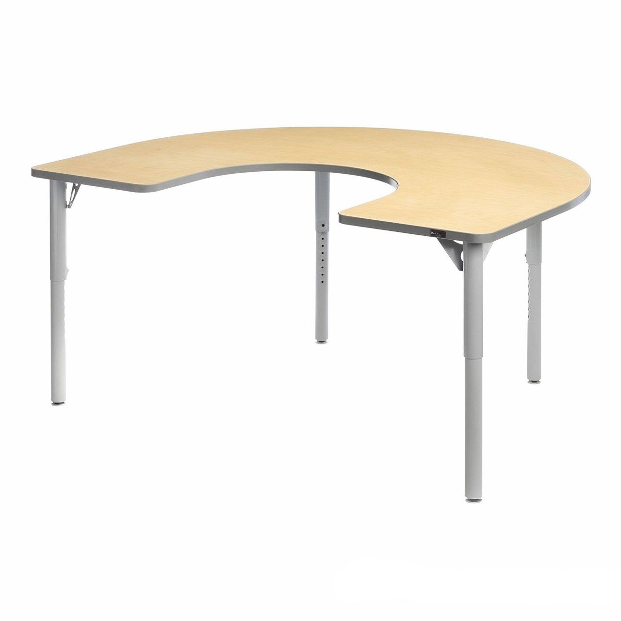 Classroom Tables, 72" W x 48" D x 30" H, C-Shaped