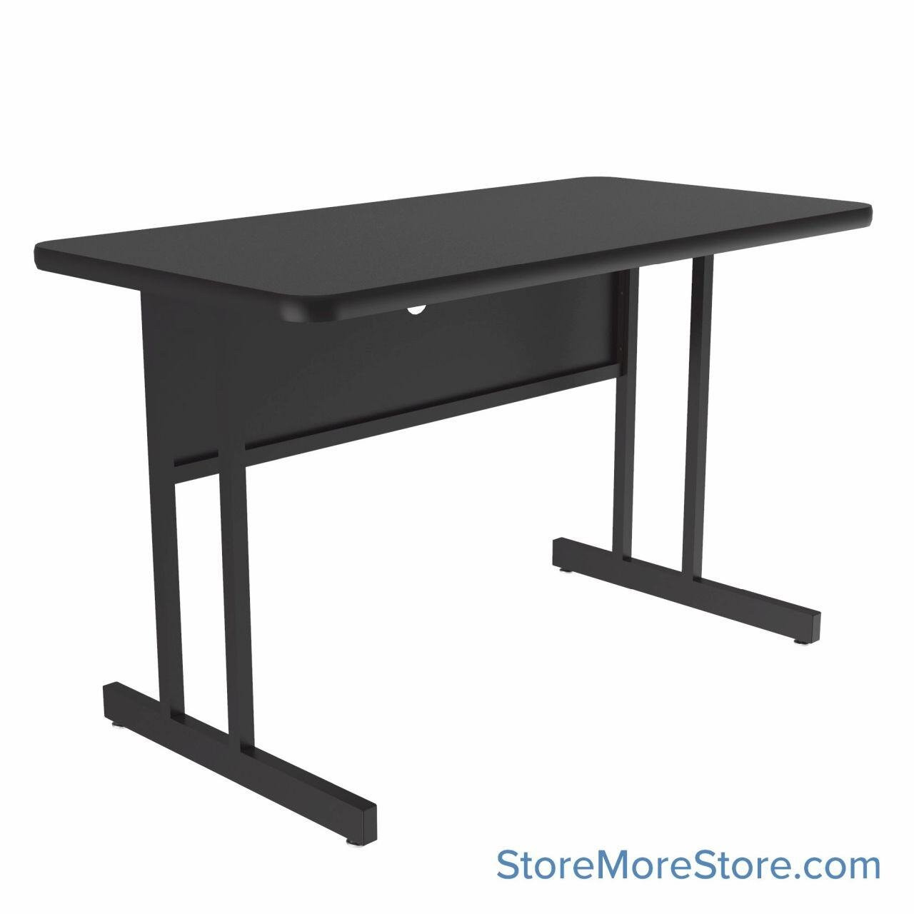 Fold Away Computer Desks, 48" W x 24" D, Rectangular