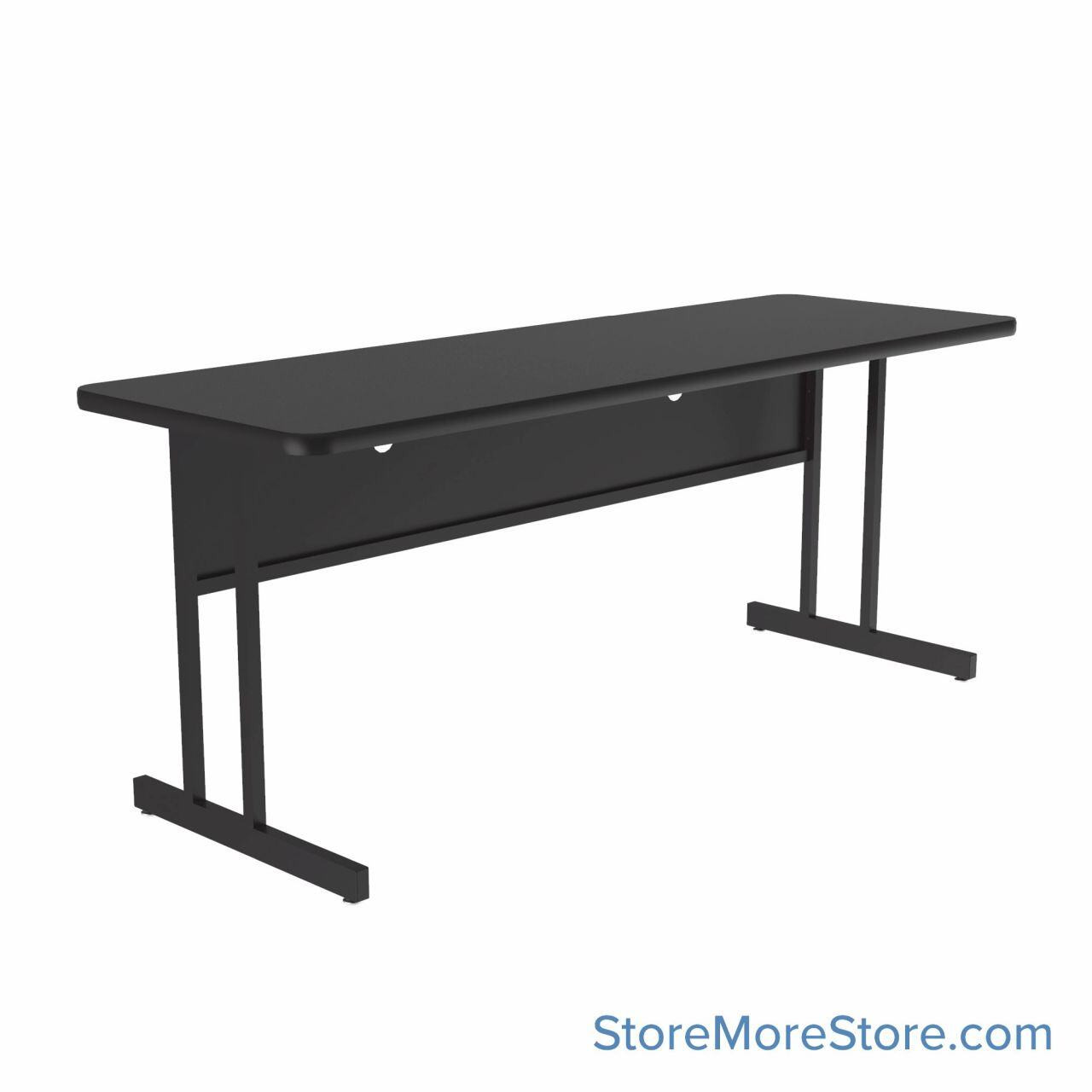 Fold Away Computer Desks, 60" W x 24" D, Rectangular