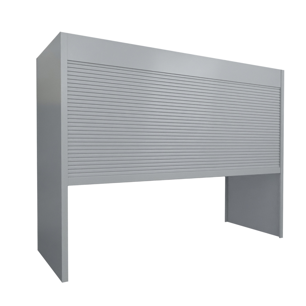 Locking Sliding Doors for Four-Deep Letter Shelving, 122" W x 105" H