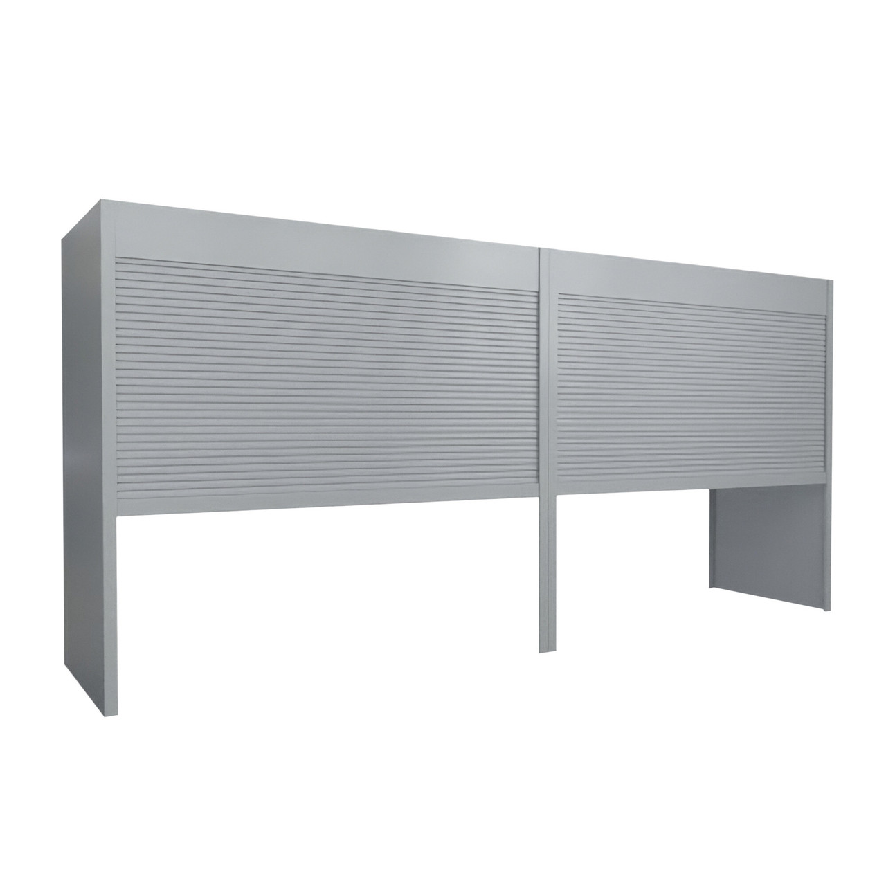 Locking Sliding Doors for Four-Deep Letter Shelving, 267" W x 104" H