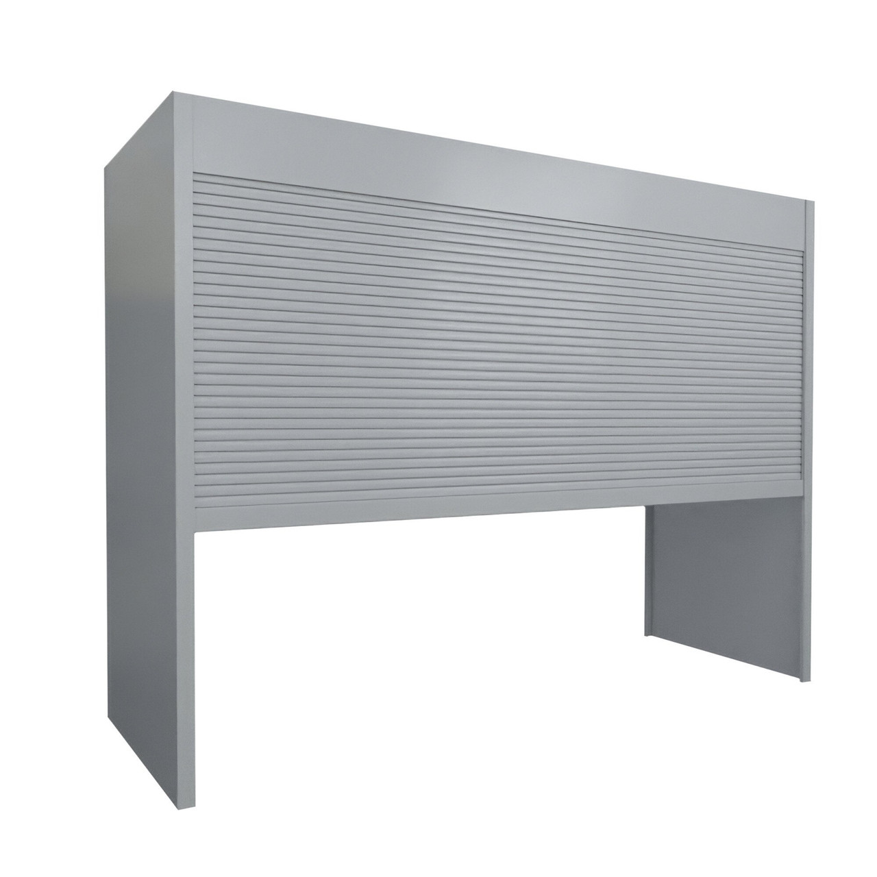 Locking Sliding Doors for Four-Deep Legal Shelving, 110" W x 58" D x 93" H