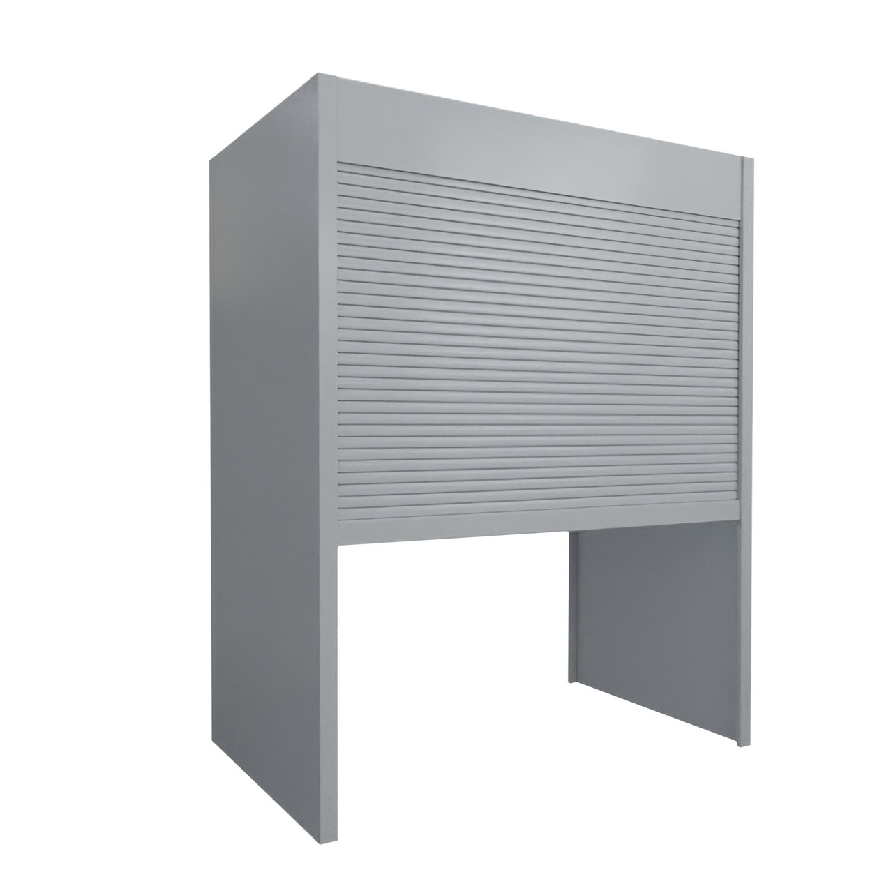 Locking Sliding Doors for Three-Deep Legal Shelving, 98" W x 36" D x 104" H