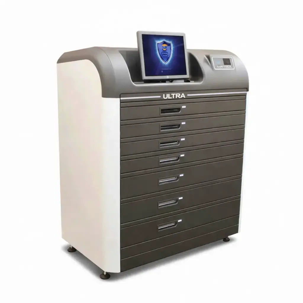 Automated Key Management System - Ultra - 594 Key Electronic Key Control Cabinet