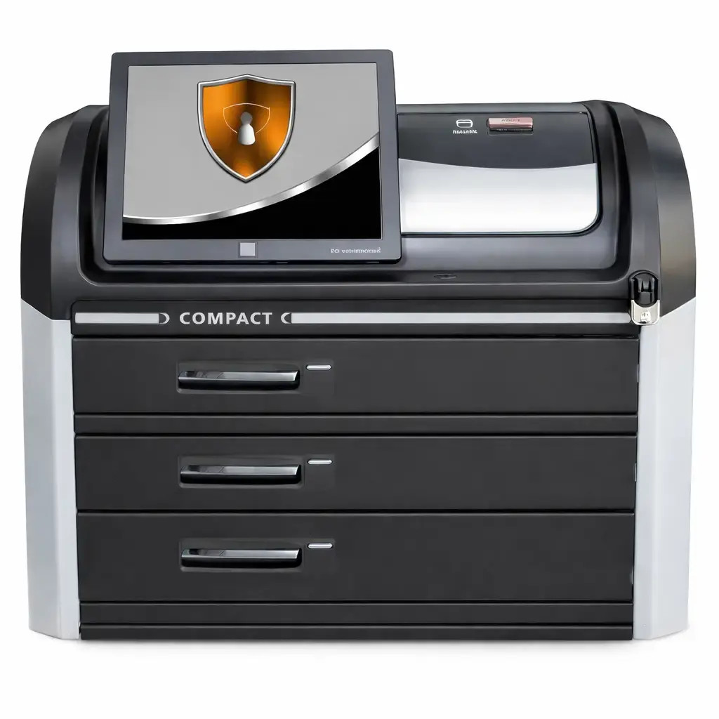 Automated Key Management System - Compact - 480 Key Electronic Key Control Cabinet (33 in W x 29 in D x 22 in H)