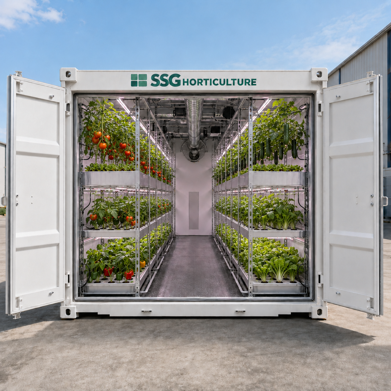 SSG Horticulture 40' Veg Prop Grow Container